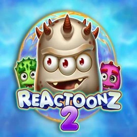 Reactoonz 2 slot logo by Play’n GO at Loyal Casino