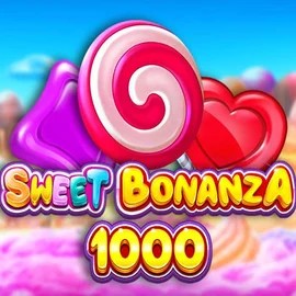 Sweet Bonanza 1000 slot visual from Pragmatic Play available on loyal-casino.org